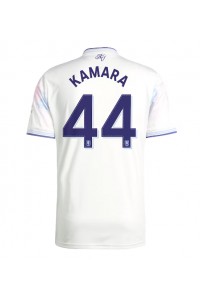 Aston Villa Boubacar Kamara #44 Voetbaltruitje 3e tenue 2025-26 Korte Mouw